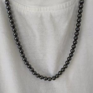 Necklace-New-22" Charcoal Magnetic